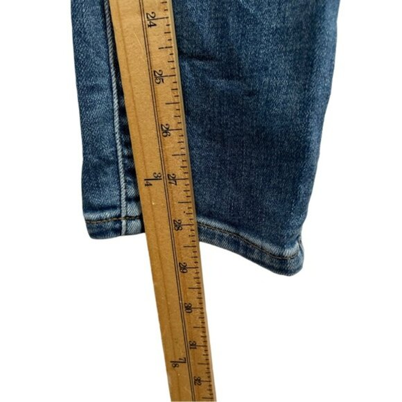 Madewell Womens Curvy Roadtripper Size 29 Medium Wash Skinny Stretch Denim Blue - Picture 13 of 15